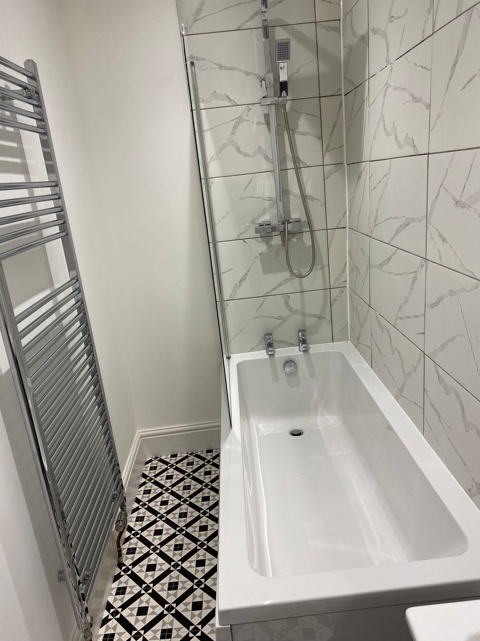 Bathroom after
