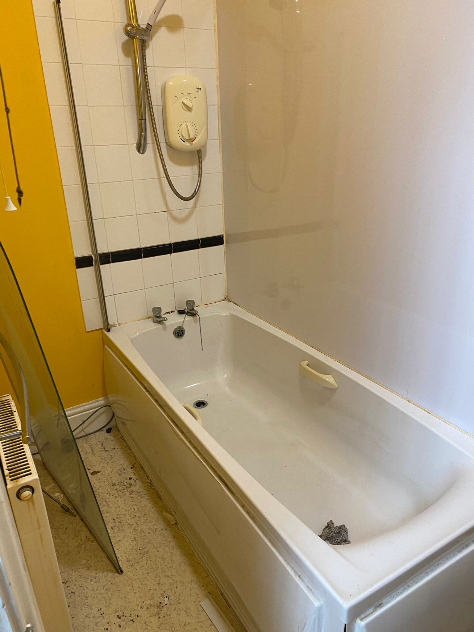 Bathroom before